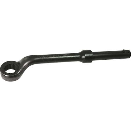 Gray Tools 1-1/16 Strike-free Leverage Wrench, 45 Degree Offset Head 66634